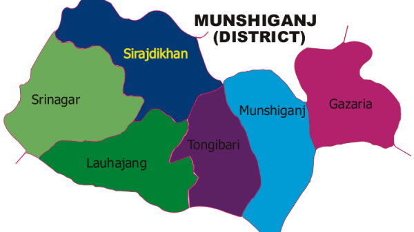 munshiganj map