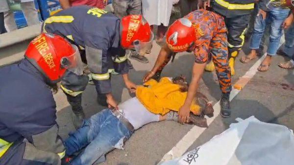 ঢাকা-মাওয়া এক্সপ্রেসওয়েতে মোটরসাইকেল দুর্ঘটনায় নিহত ২