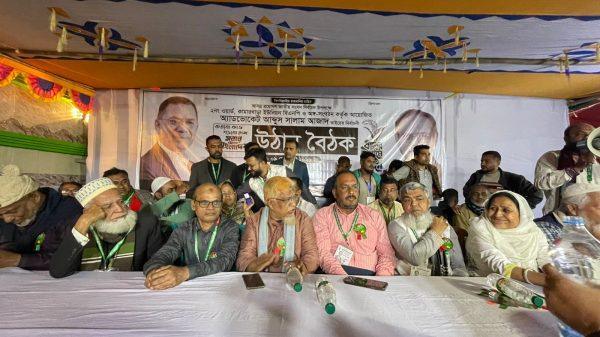 কামারখাড়ায় ধানের শীষ প্রতীকের উঠান বৈঠক
