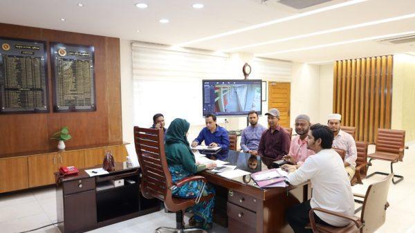 মুন্সিগঞ্জ জেলা প্রশাসকের সঙ্গে মুন্সিগঞ্জের বার্তার সৌজন্য সাক্ষাৎ ও মতবিনিময়