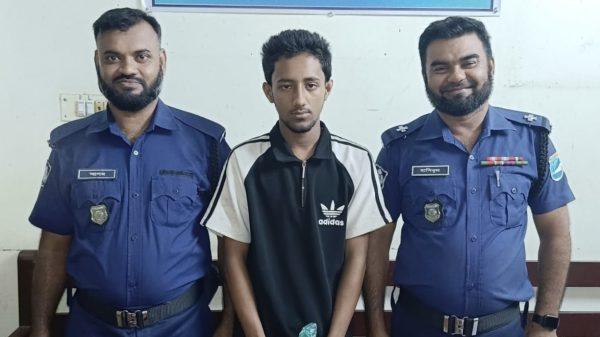 গজারিয়ায় পুলিশের অভিযান গাঁজাসহ আটক এক
