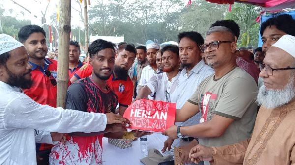 গজারিয়ায় বেগম খালেদা জিয়া স্মৃতি গোল্ডকাপ টুর্নামেন্টে সেমিফাইনালে বিশদ্রোন ভাটেরচর স্পোর্টিং ক্লাব
